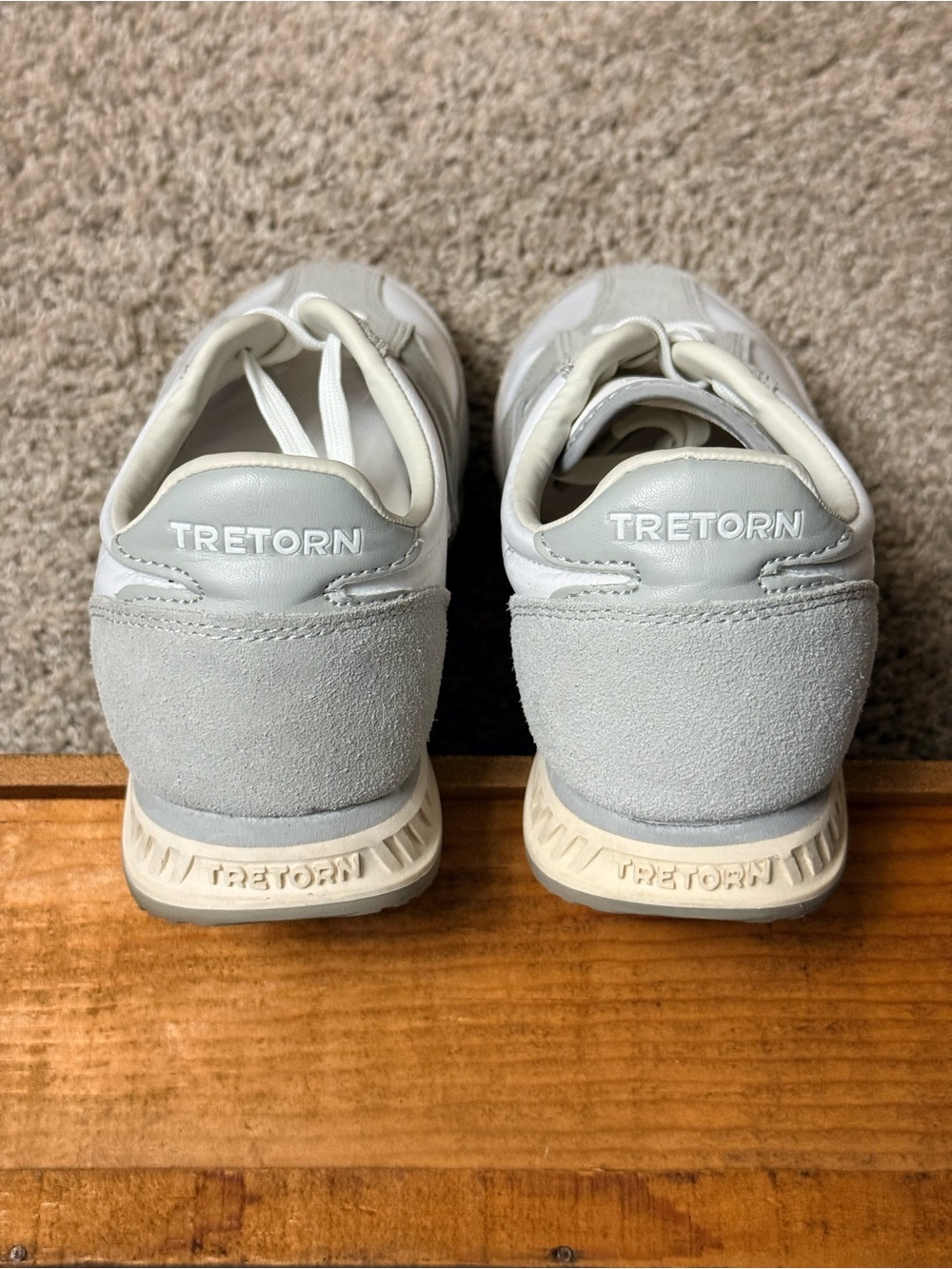 Tretorn - KRISTIN - White and Light Gray Women's Athletic Sneakers - Picture 5 of 6